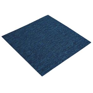 vidaXL T&aelig;ppeflise Bl&aring; 50 x 50 cm 4 pcs PP og Bitumen