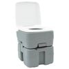 vidaXL Camping toilet Gr&aring; 41,5 x 36,5 x 42 cm H&oslash;j-densitet Polyethylen