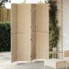 vidaXL Rumdeler Beige 196 x 200 cm polyrattan