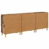 vidaXL Sideboards 3 pcs Gammelt tr&aelig; 60 x 35 x 70 cm Konstrueret tr&aelig;