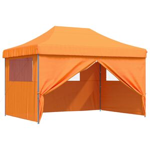 vidaXL Party Tent Orange 279 x 410 x 315 cm Oxford stof