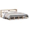 vidaXL sengeramme uden madras 200x200 cm massivt fyrretr&aelig;