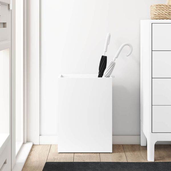 vidaXL Parasolfod Hvid 40 x 20 x 55,5 cm Konstrueret tr&aelig;