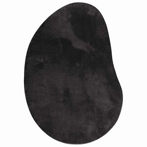 vidaXL T&aelig;ppe HUARTE Sort 100 x 200 cm Polyester