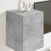 vidaXL TV v&aelig;gskab V&aelig;gmonteret Beton 30 x 31 x 40 cm Konstrueret tr&aelig;