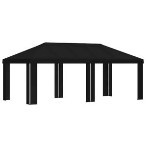 vidaXL Gazebo D&aelig;kke 6 x 3 m Sort Polyester 190