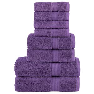 vidaXL h&aring;ndkl&aelig;der 8 stk. Premium SOLUND 600 g/m2 lilla