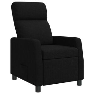 vidaXL Recliner Sort Stof