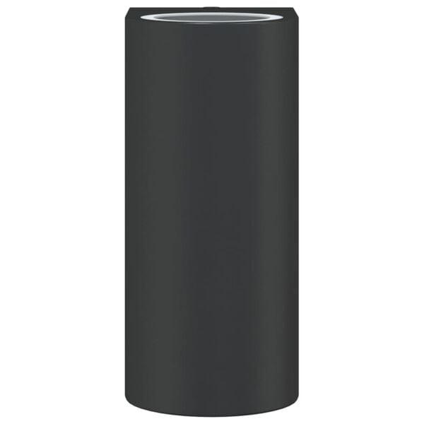 vidaXL udend&oslash;rs v&aelig;glampe trykst&oslash;bt aluminium sort