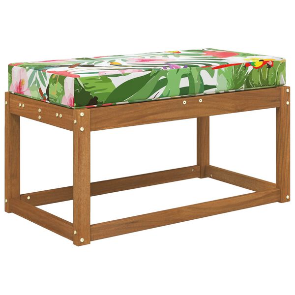 vidaXL Udend&oslash;rs S&aelig;depude farverig 80 x 40 x 8 cm 100% polyester