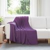 vidaXL Kastet&aelig;pper 6 pcs Lilla 170 x 130 cm Fleece