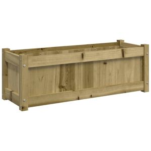 vidaXL plantekasse 90x31x31 cm impr&aelig;gneret fyrretr&aelig;