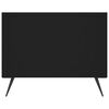 vidaXL sofabord 90x50x40 cm konstrueret træ sort