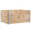 vidaXL pallerammer 3 stk. 120x80 cm massivt fyrretr&aelig;