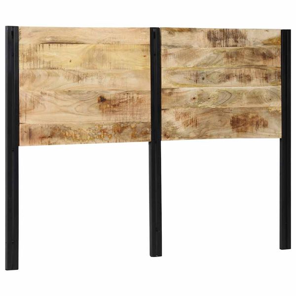 vidaXL hovedg&aelig;rde 140 cm massivt mangotr&aelig; og jern