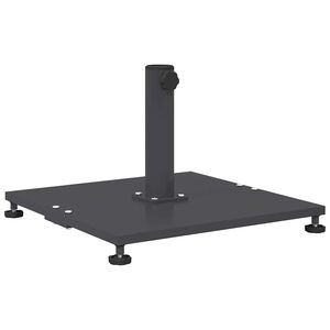 vidaXL Parasolfod 25.95 kg M&oslash;rkegr&aring; Firkantet