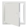 vidaXL Adgangspanel Hvid 33 x 33 x 3 cm St&aring;l