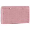 vidaXL gavlpude 80 cm velour pink
