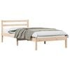 vidaXL Sengestel Brun 225,5 x 85,5 x 69,5 cm Massivt fyrretr&aelig;