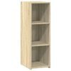 vidaXL reol 30x41x93 cm konstrueret tr&aelig; sonoma-eg