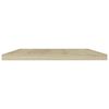 vidaXL boghylder 8 stk. 60x30x1,5 cm konstrueret tr&aelig; sonoma-eg