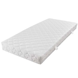 vidaXL madras med vaskbart betr&aelig;k 200 x 140 x 17 cm H3
