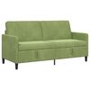 vidaXL Sofa med opbevaring Lys gr&oslash;n 172 x 78 x 87 cm Polyester