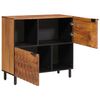 vidaXL Sideboard Acacia Brun Finish 80 x 33 x 75 cm Massivt mangotr&aelig;