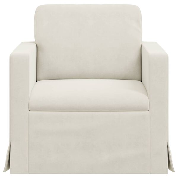 vidaXL Sofa Creme Samlede dimensioner: 78 x 78 x 80 cm (B x D x H)