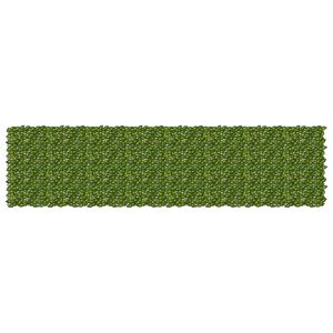vidaXL Altanscreen med blade Gr&oslash;n og Gul 400 x 100 cm