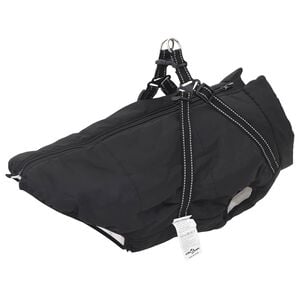 vidaXL Hundejakke Sort L52 Fleece og polyester