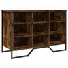 vidaXL skoreol 90x38x61,5 cm konstrueret tr&aelig; r&oslash;get egetr&aelig;sfarve