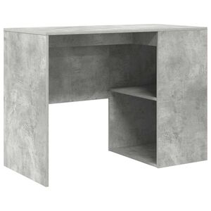 vidaXL Bord Beton Gr&aring; Konstrueret tr&aelig; 102 x 50 x 75 cm