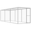 vidaXL kattebur 4,5x1,5x1,5 cm galvaniseret st&aring;l
