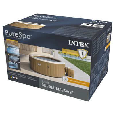 Intex spabad med massagefunktion PureSpa 196x71 cm rund