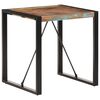 vidaXL spisebord 70x70x75 cm massivt genanvendt tr&aelig;