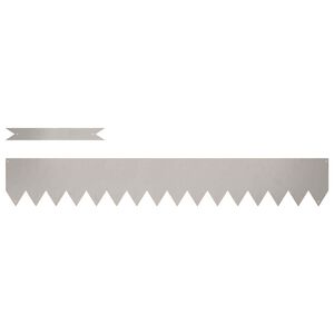 vidaXL Pl&aelig;nekant 10 pcs Brun 100 x 0.05 x 20 cm Cortenst&aring;l