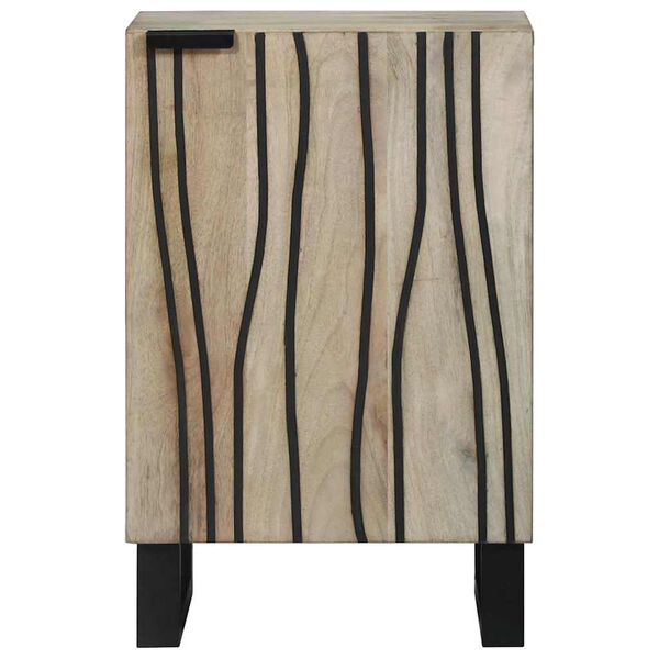 vidaXL Badeværelsesskabsunder Hvid 38 x 33,5 x 58 cm Konstrueret træ