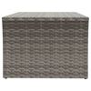 vidaXL sofabord 100x50x40 cm polyrattan gr&aring;