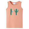 Tanktop til b&oslash;rn str. 140 lys orange