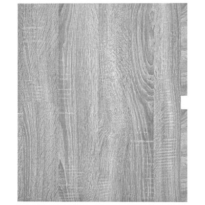 vidaXL underskab 41x38,5x45 cm konstrueret træ grå sonoma-eg
