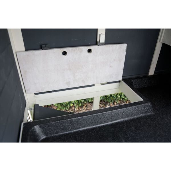 Kerbl l&oslash;beg&aring;rd til gnavere Villa 118x68x118 cm tr&aelig; glaseret