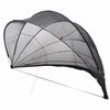 vidaXL Pool Dome 592 x 590 x 275 cm 185T polyester med PU-bel&aelig;gning