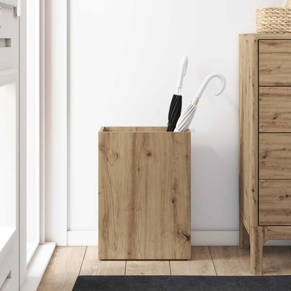 vidaXL Parasolfod Artisan Egetr&aelig; 40 x 20 x 55,5 cm Konstrueret tr&aelig;