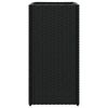vidaXL plantekasser 2 stk. 30x30x60 cm polyrattan sort