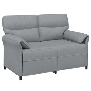 vidaXL Sofa 100% polyester metalramme MDF, Krydsfin&eacute;r