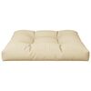 vidaXL pallehynde 70x70x12 cm beige