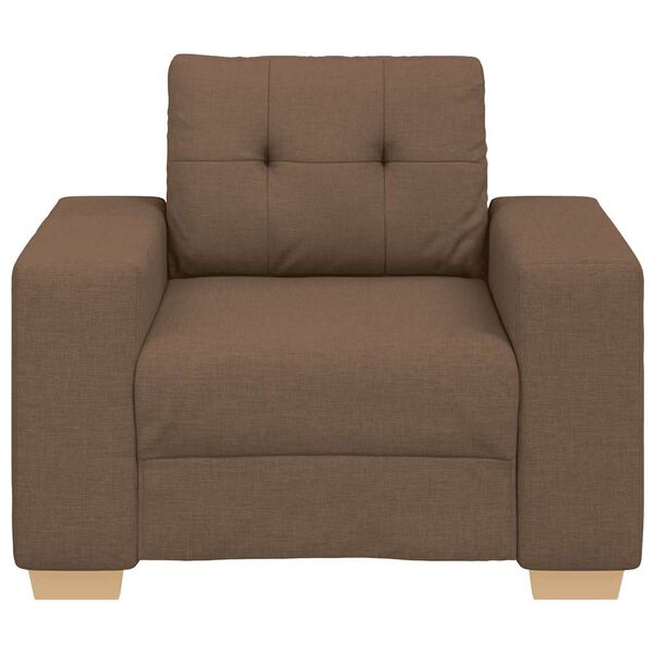 vidaXL sofastol 100x78x80 cm stof brun