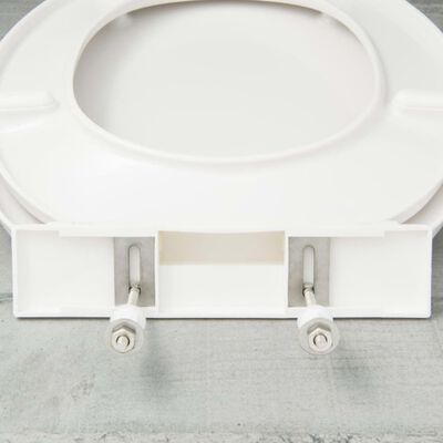 SCHÜTTE toiletsæde WHITE duroplast