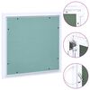 vidaXL adgangspanel med aluminiumsramme og gipsplade 200x200 mm